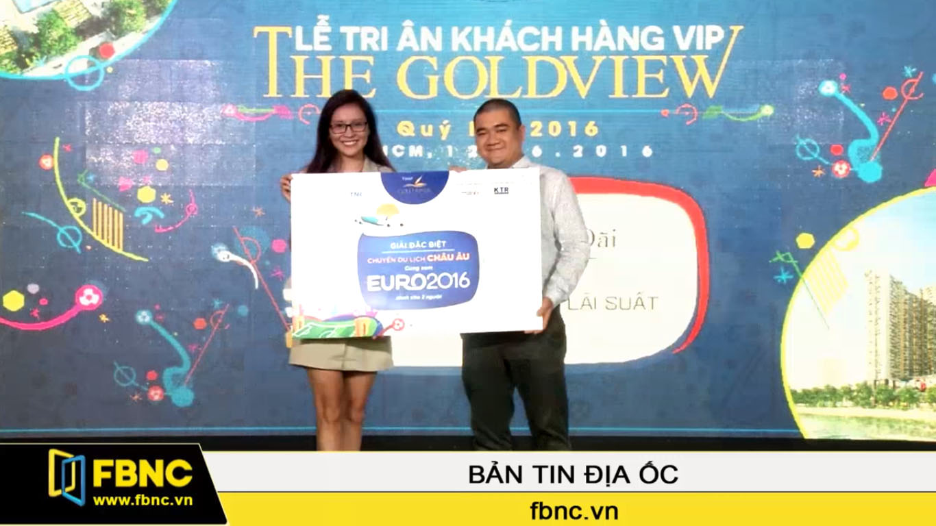 Nhiều ưu đãi trong dự án The Goldview
