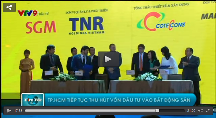 Bản tin VTV9 - Tp.HCM thu hút vốn đầu tư vào bất động sản