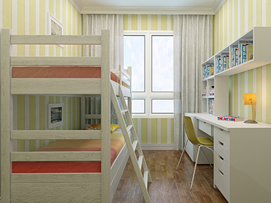 Phòng ngủ 4* cho bé