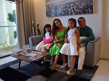 Gia đình Thúy Hạnh