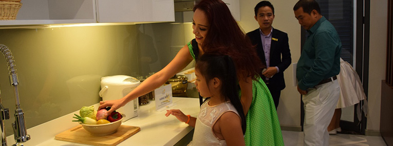 Không gian nhà bếp