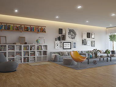 Phòng đọc sách thư giản